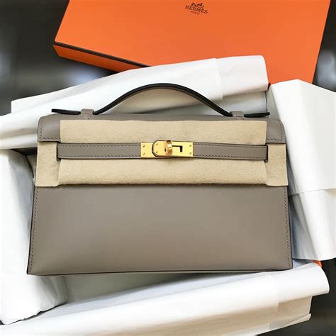 hermes gris asphalt kelly pochette|hermes kelly handbags.